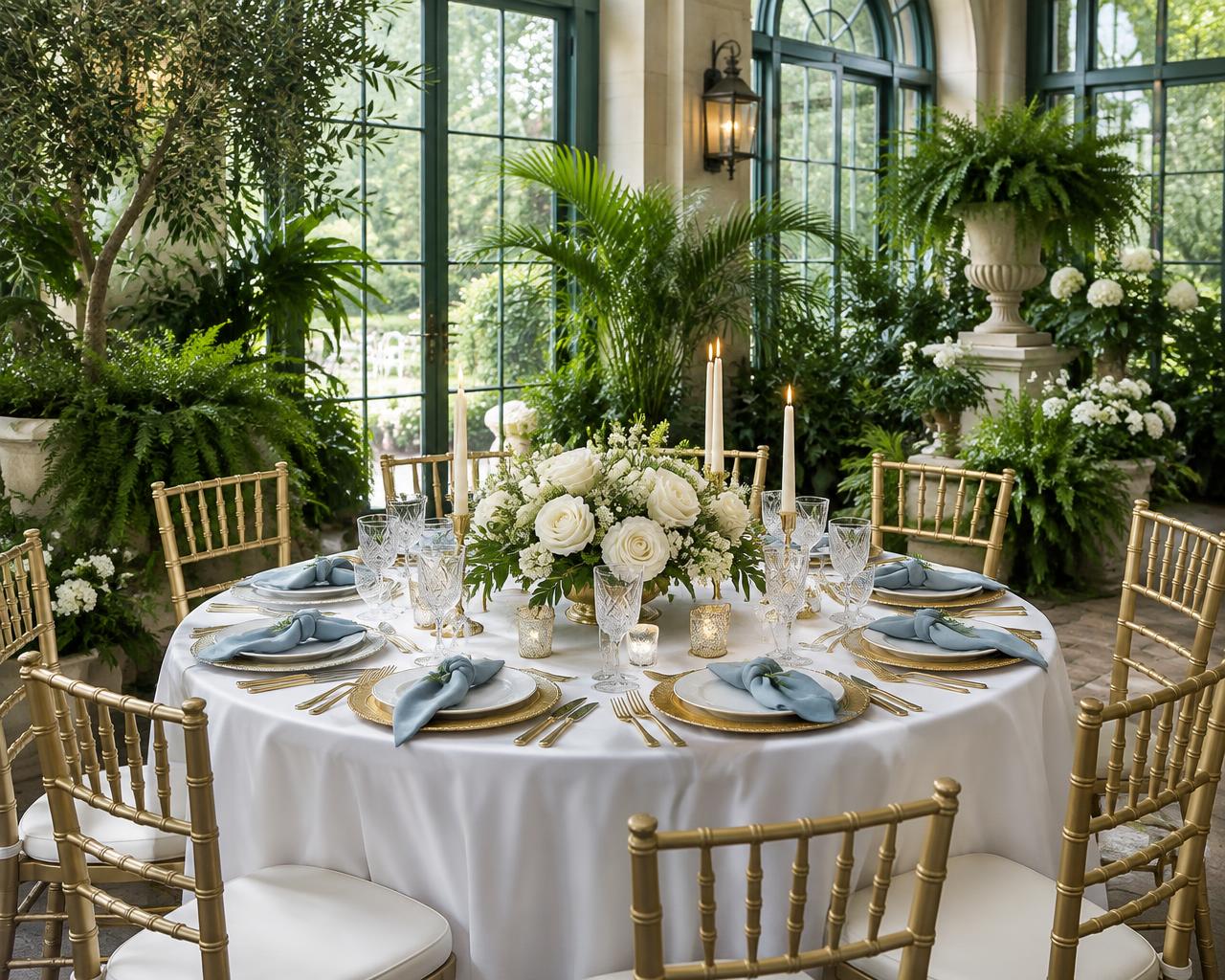 Glass Cloche in a styled event setting